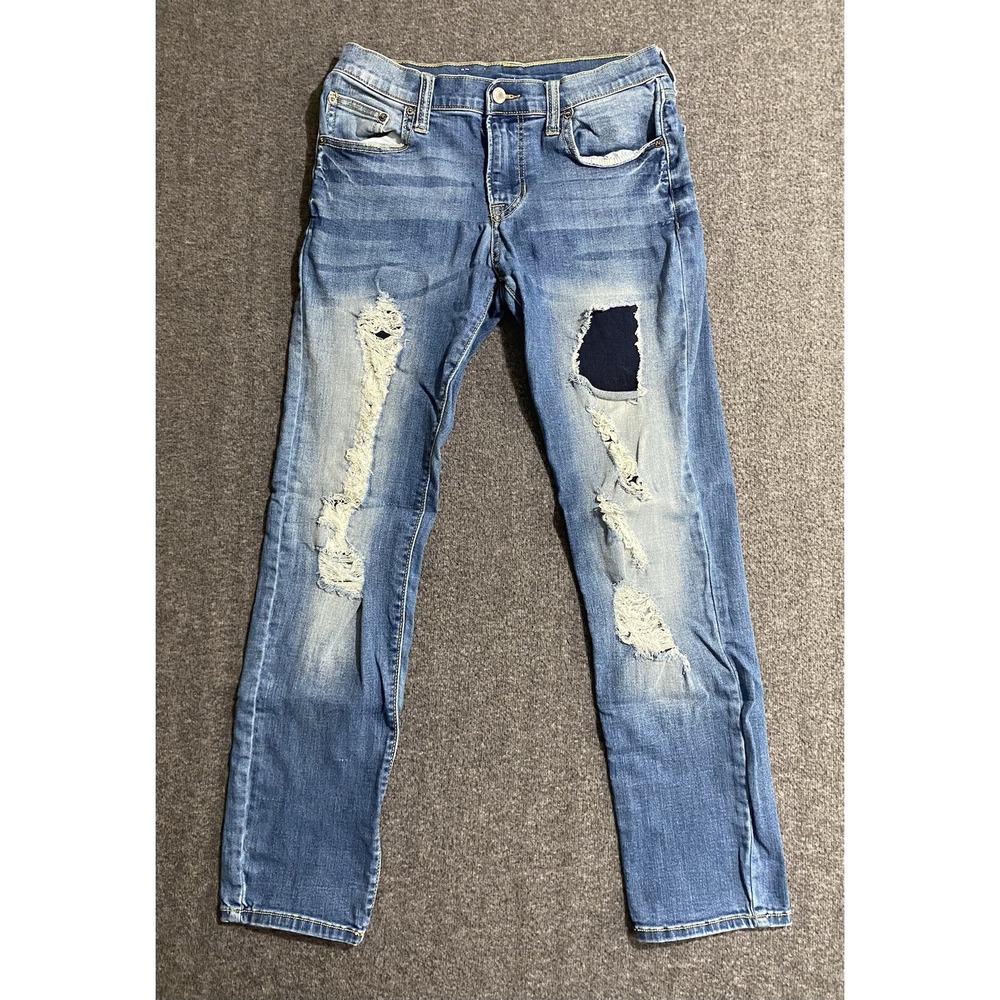 Arizona Jean Co. Jeans Mens Junior Skinny Stretch Straight Size 30x30